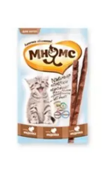 Мнямс Лакомство для Котят Лакомые палочки Индейка