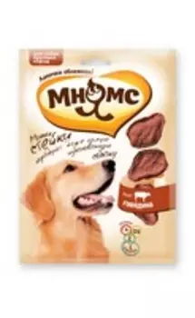 Мнямс Лакомство для собак Kрупных пород Мини-Стейки Говядина