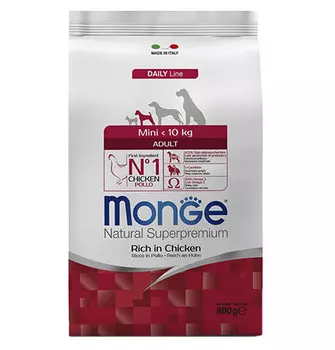 Monge Dog Adult Mini / Сухой корм Монж для взрослых собак Мелких пород