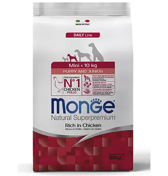 Monge Dog Puppy Mini / Сухой корм Монж для Щенков Мелких пород