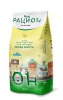 Наш Рацион / Сухой корм для взрослых кошек Мясное ассорти