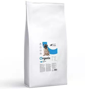 Organix Adult Dog Salmon / Сухой корм Органикс для собак свежий Лосось и рис