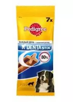 Pedigree Denta Stix Large / Лакомство Педигри по уходу за зубами для собак Крупных пород