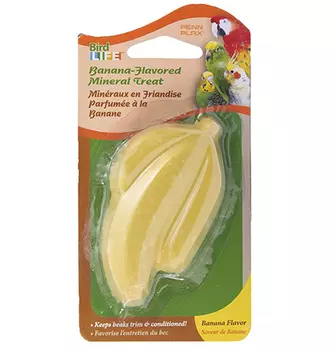 Penn Plax Cuttlebone Banana / Камень Минеральный Пен Плакс для птиц Банан