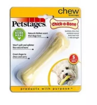 Petstages Chick-A-Bone / Игрушка Петстейджес для собак Косточка с ароматом Курицы