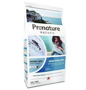 Pronature Holistic / Сухой корм Пронатюр Холистик для кошек Беззерновой Средиземноморское меню