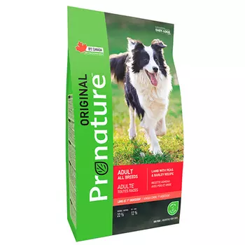 Pronature Original Adult All Breeds Lamb / Сухой корм Пронатюр для взрослых собак всех пород Ягненок (крупная гранула)