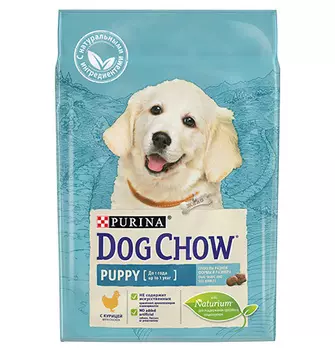Purina Dog Chow Puppy Chicken / Сухой корм Пурина Дог Чау для Щенков в возрасте до 1 года Курица