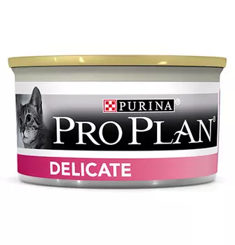 Purina Pro Plan Cat Delicate Turkey / Консервы Пурина Про План для кошек с Чувствительным пищеварением Индейка (цена за упаковку)