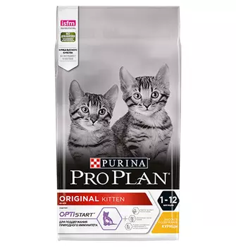 PRO PLAN ORIGINAL / Сухой корм ПРО ПЛАН для котят с курицей