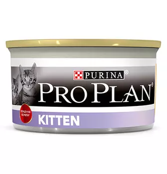 Purina Pro Plan Kitten / Консервы Пурина Про План для Котят Курица (цена за упаковку)