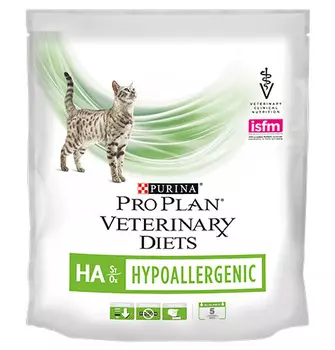 PRO PLAN VETERINARY DIETS HA ST\OX HYPOALLERGENIC / Сухой корм ПРО ПЛАН Ветеринарная диета для котят и взрослых кошек для снижения пищевой непереносимости ингредиентов и питательных веществ
