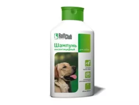 Rolf Club 3D / Шампунь Рольф Клуб для собак Инсектицидный от Блох и Клещей