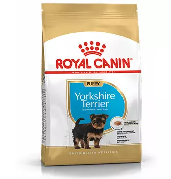 Royal Canin Breed dog Yorkshire Terrier Puppy / Сухой корм Роял Канин для Щенков породы Йоркширский Терьер в возрасте от 2 до 10 месяцев