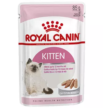 Royal Canin Kitten Instinctive Mousse Pate / Паучи Роял Канин Киттен Инстинктив для Котят в возрасте от 4 до 12 месяцев Паштет (цена за упаковку)