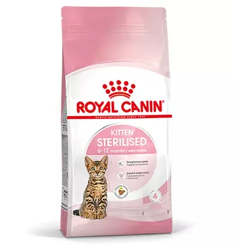 Royal Canin Kitten Sterilised / Сухой корм Роял Канин Киттен Стерилайзд для Стерилизованных и кастрированных Котят в возрасте до 1 года