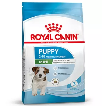 Royal Canin Mini Puppy / Сухой корм Роял Канин Мини Паппи для Щенков Мелких пород в возрасте от 2 до 10 месяцев