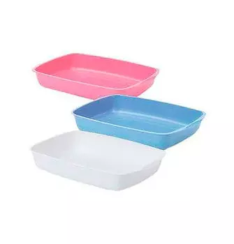 Savic Litter Tray 38 / Туалет-лоток Савик для кошек Пластиковый