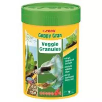 Sera Guppy gran / Корм Сера для Гуппи и подобных рыбок в гранулах
