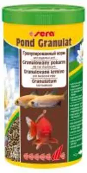 Sera Pond Granulat / Корм Сера для прудовых рыб