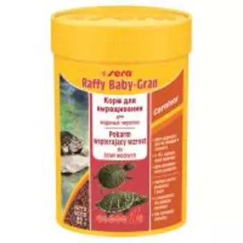 Sera Raffy baby gran / Корм Сера для рептилий