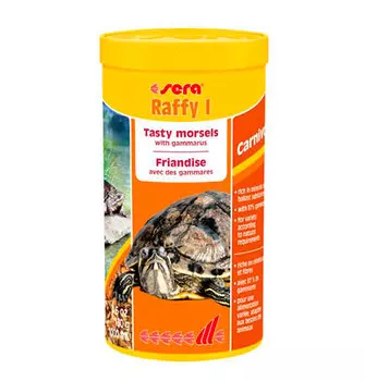 Sera Raffy I / Корм Сера для черепах