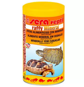 Sera Raffy Mineral / Корм Сера для черепах