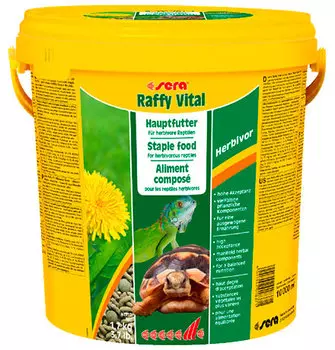 Sera Raffy Vital / Корм Сера для рептилий