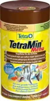 Tetra Menu / Корм Тетра для всех видов рыб "4 вида" мелких хлопьев