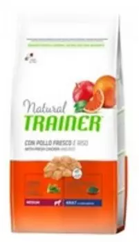Trainer Natural Medium Adult Chicken &amp; Rice / Сухой корм Трейнер для взрослых собак Средних пород Курица и Рис