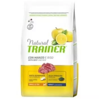 Trainer Natural Small &amp; Toy Adult Beef &amp; Rice / Сухой корм Трейнер для собак Мелких и Миниатюрных пород Говядина и Рис