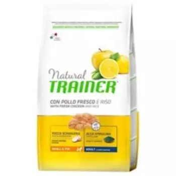 Trainer Natural Small &amp; Toy Adult / Сухой корм Трейнер для взрослых собак Мелких и Миниатюрных пород Курица и Рис
