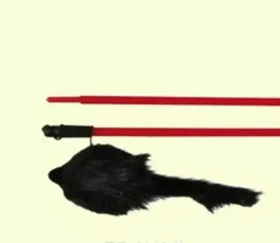 Trixie / Игрушка Трикси для кошек "Удочка с мышкой" Цвета в ассортименте