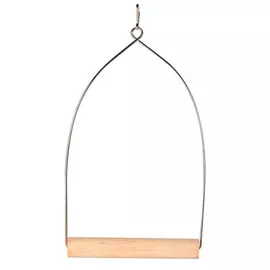 Trixie / Игрушка Трикси для птиц "Качели деревянные" овальные