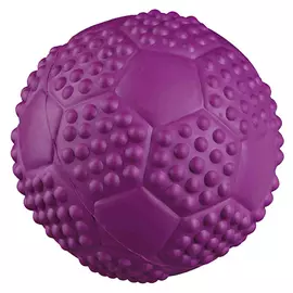 Trixie / Игрушка Трикси для собак "Мяч футбольный" с пищалкой натуральный каучук