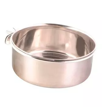 Trixie / Миска Трикси для попугаев с крепежом Металлическая