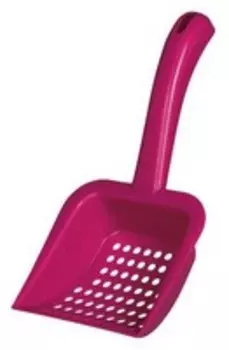 Trixie / Совок Трикси для кошачьего туалета с Отверстиями Пластиковый Цвета: фуксия, синий, белый, салатовый (указывайте цвет в комментарии к заказу)