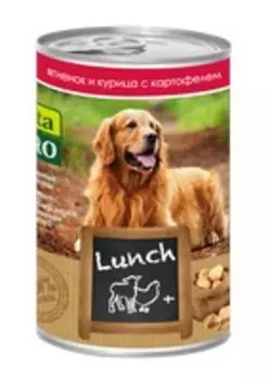 Vita Pro Lunch / Консервы Вита Про для собак Ягненок Курица Картофель (цена за упаковку)