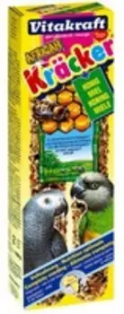 Vitakraft / Крекеры Витакрафт для Крупных попугаев Медовые