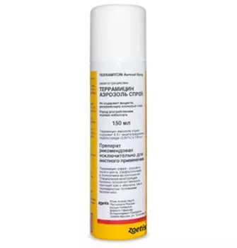 Zoetis Terramycin / Спрей Террамицин Аэрозоль для животных