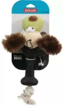 Zolux / Игрушка Золюкс для собак комбинированная Собака Плюшевая