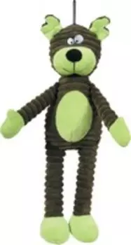 Zolux / Игрушка Золюкс для собак Медведь Плюш Зеленый