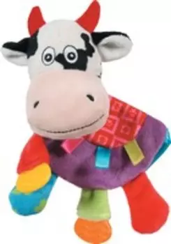 Zolux Puppy / Игрушка Золюкс для Щенков и собак Мелких пород Корова Рози Плюш Шуршащая