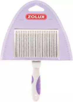 Zolux / Щетка-пуходерка Золюкс для кошек Самоочищающаяся