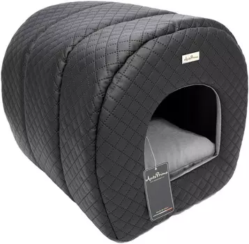 AntePrima лежак-домик для животных Gilles (45 х 40 х 40 см., Черный)