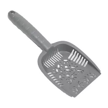 Atlantis Plast совок для кошачьего туалета (25 х 10,8 х 3,5 см., Серый)