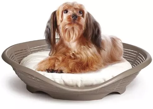 Bama Pet лежанка с подушкой Pasha (48 х 46 х 11 см., Коричневый)