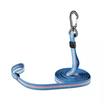 Barq поводок Stripes Sling (3 м., Розово-голубой)