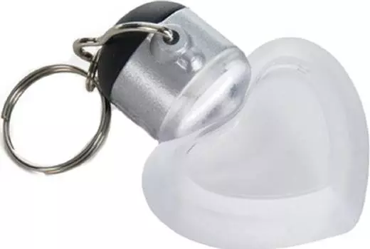 Beeztees 749661 подвеска светящаяся "Сердечко" с батарейкой