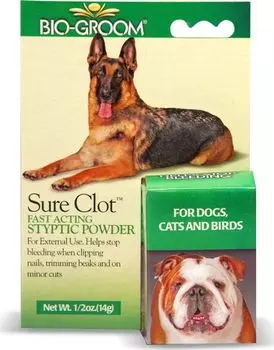 Bio-Groom кровоостанавливающая пудра (14,5)